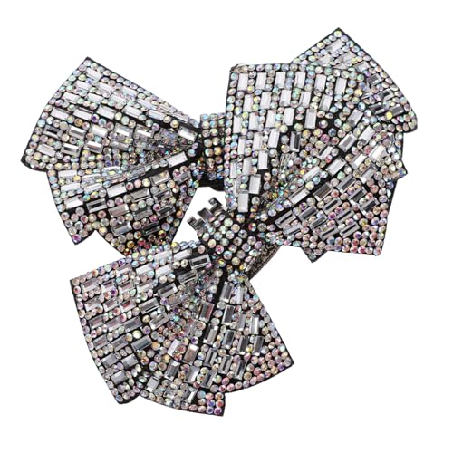 AKOOSY 2 Stück Elegante Schleifen Schuh Charms mit Strasssteinen Dekorative Pumps und High Heels Schmuck Stilvolle Vielseitige Schuhdekoration für Damen bei Hochzeit Party und Alltag von AKOOSY