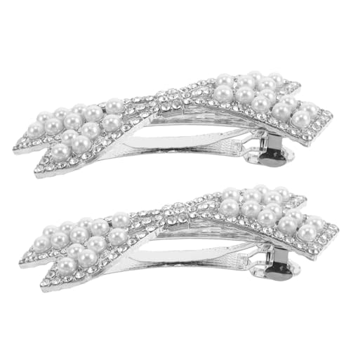 AKOOSY 2 Stück Funkelnde Haarspangen für Damen Stilvolle Strass Haarclips für Hochzeiten und Alltag Vielseitig Einsetzbar Einzigartiges Design für Besondere Anlässe von AKOOSY