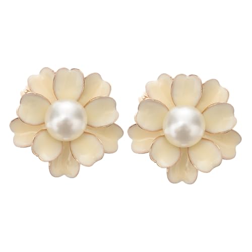 AKOOSY 2stücke Blumenschalringe Für Damen Schalschnallen Als Kleidungsdekor Modische Verschlüsse Für Tücher Und Kleidung von AKOOSY