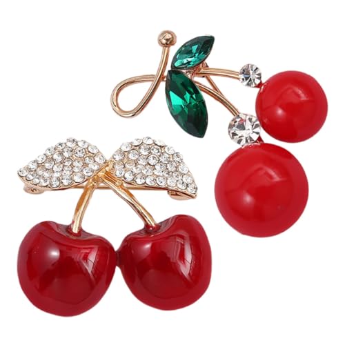 AKOOSY 2 Stück Leichte Tragbare Anstecknadeln aus Langlebiger Legierung Dekorative Broschen für Damen Vielseitig Tragbar an Kragen Taschen Hüten Modisches Schmuckzubehör von AKOOSY