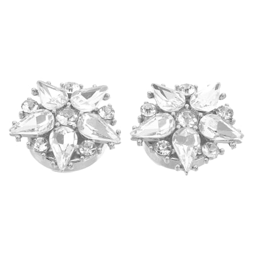 AKOOSY 2 Stück Modische Manschettenknöpfe Mit Stern-, Stilvolle Und Zarte Manschettenknöpfe Mit Nieten Für Hemden Und Smokings, Dekorative, Trendige Manschettenknöpfe, Accessoires von AKOOSY