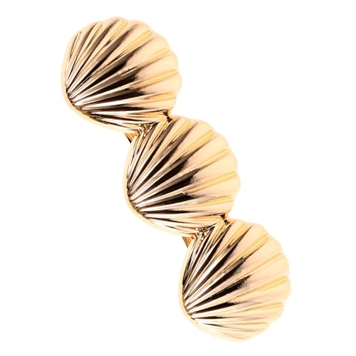 AKOOSY 2 Stück Muschel Haarklammern Langlebige Haarspangen mit Muschel Design Einfach zu Befestigen Dekorative Accessoires für Damen Strandtaugliche Styling Clips für Alltag und Party von AKOOSY