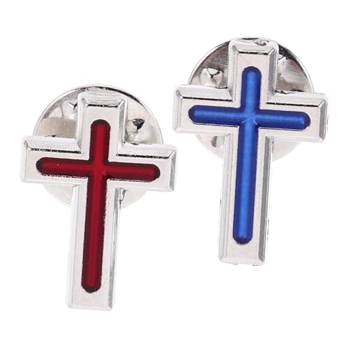 AKOOSY 2 Stück Religiöse Kreuz Anstecknadel für Anzug Herren Stilvoller Pins für Erstkommunion Taufe und Festliche Events Sicher zu Befestigen Elegantes Metallabzeichen für Soziale Feiern AKOOSY 2 Stück Religiöse Kreuz Anstecknadel für Anzug Herren Stilvoller Pins für Erstkommunion Taufe und Festliche Events Sicher zu Befestigen Elegantes Metallabzeichen für Soziale Feiern von AKOOSY