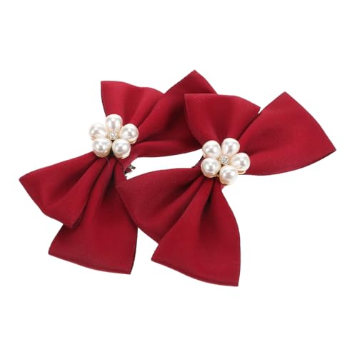 AKOOSY 2 Stück Schleifen Schuhclips mit Kunstperlen Abnehmbare Schuhschnallen für Damen Vielseitige Schuhaccessoires für Hochzeiten Partys und Besondere Anlässe AKOOSY 2 Stück Schleifen Schuhclips mit Kunstperlen Abnehmbare Schuhschnallen für Damen Vielseitige Schuhaccessoires für Hochzeiten Partys und Besondere Anlässe von AKOOSY