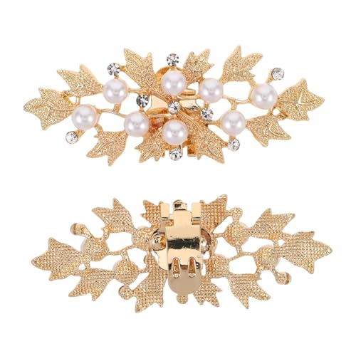 AKOOSY 2 Stück Teiliges Abnehmbare Schuhclips mit Funkelnden Strasssteinen und Künstlichen Perlen Hochzeitsschmuck für High Heels Vielseitige Brautschuh Accessoires für Festliche Anlässe von AKOOSY