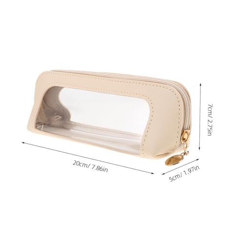 AKOOSY 2 Stück Transparenter Make-up Pinsel Aufbewahrungsbeutel Wasserdichtes PU Reise-Organizer Etui mit Großem Fassungsvermögen Handlich und Leicht zu Reinigen für Kosmetikpinsel und AKOOSY 2 Stück Transparenter Make-up Pinsel Aufbewahrungsbeutel Wasserdichtes PU Reise-Organizer Etui mit Großem Fassungsvermögen Handlich und Leicht zu Reinigen für Kosmetikpinsel und von AKOOSY