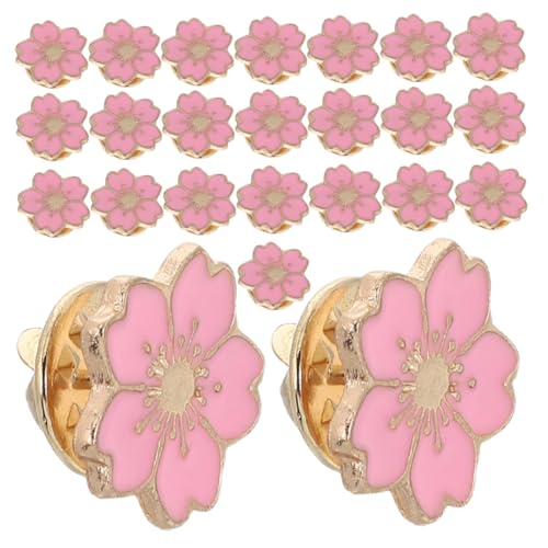 AKOOSY 24stücke Blumennadeln Für Kleidung Blumen Brosche Pins Emaillebeschichtung Süße Blumenabzeichen Als Anstecknadel Für Rucksäcke Jacken Taschen Und Hut-dekoration von AKOOSY