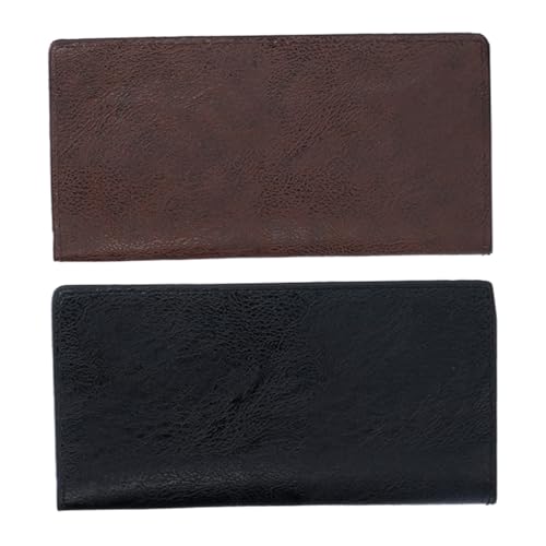 AKOOSY 2Stücke PU Geldbörse für Männer Wasserdichtes Portemonnaie mit Großer Kapazität Multifunktionale Brieftasche für Schule Shopping Stylisches Design AKOOSY 2Stücke PU Geldbörse für Männer Wasserdichtes Portemonnaie mit Großer Kapazität Multifunktionale Brieftasche für Schule Shopping Stylisches Design von AKOOSY