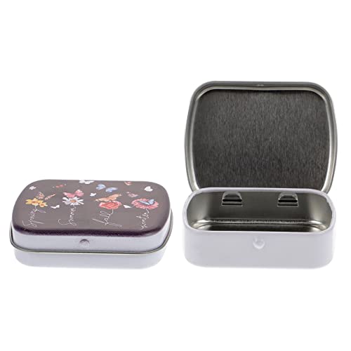 AKOOSY 2stücke Aufbewahrungsbox Aus Eisen Für Stiftspitzen Praktischer Federhalter Langlebiges Schreibwarenetui Organiziert Schreibtische von AKOOSY