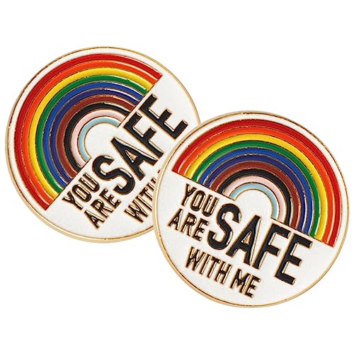 AKOOSY 2Stücke Regenbogen Emaille Pins Brosche mit Regenbogenmuster Langlebiges Pride Accessoire für Kleidung Taschen Hüte Festivals Besondere Anlässe AKOOSY 2Stücke Regenbogen Emaille Pins Brosche mit Regenbogenmuster Langlebiges Pride Accessoire für Kleidung Taschen Hüte Festivals Besondere Anlässe von AKOOSY