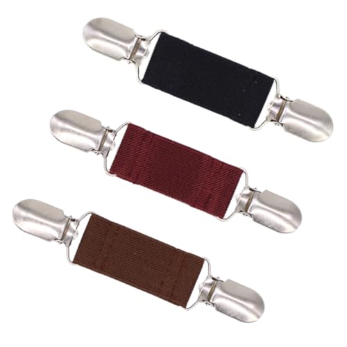 AKOOSY 3 STÜCKE Teiliges Unisex Pullover Clips Strickjacken Verschluss Clips in Stern und Muschelform Silberplattiert Vielseitig für Cardigan Schal und Bluse Farbe Zufällige Farbe von AKOOSY