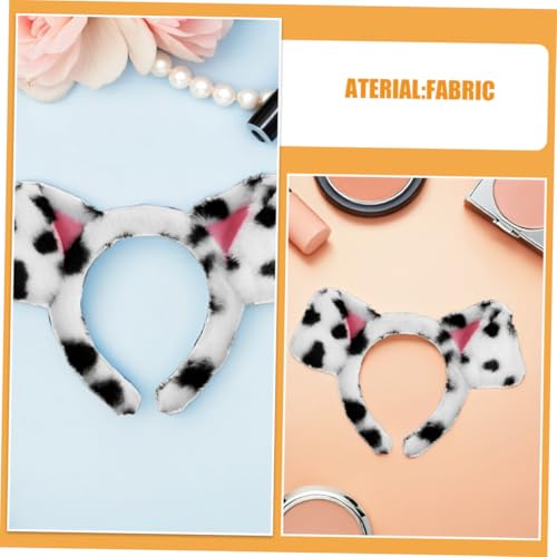 AKOOSY 3stücke Dalmatiner-stirnband Mit Ohren Für Cosplay Halloween Und Mottopartys Bequeme Und Strapazierfähige Welpen-kopfbedeckung Für Junge Mädchen Und Erwachsene von AKOOSY