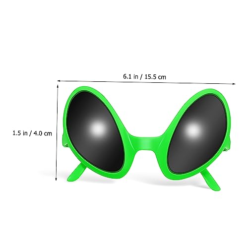 AKOOSY 4 Stück Außerirdische Partybrille mit Lustigen Holografischen Gläsern Kostüm Accessoire für Karneval Foto Requisiten und Unvergessliche Partyerlebnisse AKOOSY 4 Stück Außerirdische Partybrille mit Lustigen Holografischen Gläsern Kostüm Accessoire für Karneval Foto Requisiten und Unvergessliche Partyerlebnisse von AKOOSY