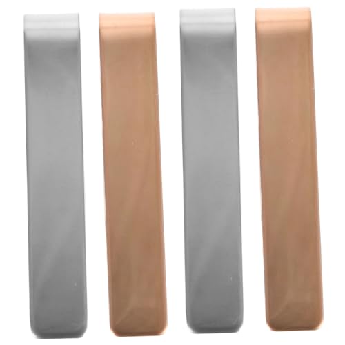 AKOOSY 4 Stück Krawattenklammern mit Spiegelglanz Minimalistisches Europäisch Amerikanisches Design Anzug Accessoires für Herren für Business Formelle Anlässe und Partys von AKOOSY