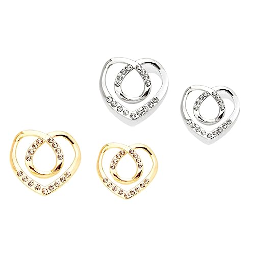 AKOOSY 4stücke Weibliche Schal-schnallen Dekorative Kleidung-tasten Kreative Kleidungs-ornamente Mit Strass-design Für Schals Und Kleidungsbefestigung von AKOOSY