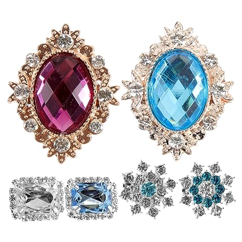 AKOOSY 6 Stück Teiliges Schuhclips für Damen Rhinestone Schuhschmuck für Hochzeit Abschlussball und Partys Schuhschnallen Verschiedenen Farben und Designs AKOOSY 6 Stück Teiliges Schuhclips für Damen Rhinestone Schuhschmuck für Hochzeit Abschlussball und Partys Schuhschnallen Verschiedenen Farben und Designs von AKOOSY