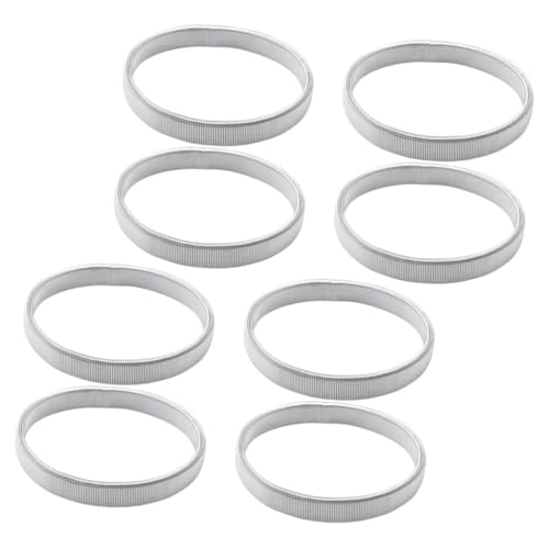 AKOOSY 8stücke Teilige Hemdstrumpfbänder Aus Metall Rutschfeste Ärmelbefestigungsbänder Elastische Hemdbänder Für Herren Und Damen Dehnbare Hemdarmbänder Für Formelle Und Freizeit von AKOOSY