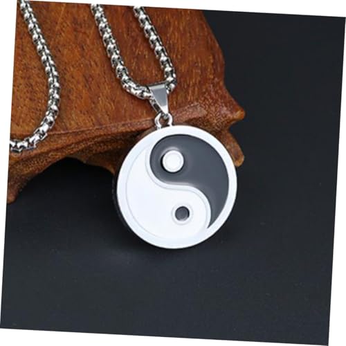 AKOOSY 9 Stück Teiliges Tai Chi Anhänger aus Zinklegierung Doppelseitig Emailliert DIY Schmuckanhänger für Halsketten und Armbänder Kreative Schmuckzubehör Charms mit Aufhängeöse von AKOOSY