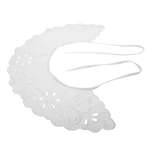 AKOOSY Abnehmbarer Damen Blusen Krageneinsatz Verstellbarer Fake Collar mit Elegantem Hohldesign Vielseitiger Modischer Halbkragen für Layering und Stil Komfortabler Schmuck für Frauen von AKOOSY