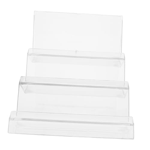 AKOOSY Acryl Desktop Organizer Lagig Wallet Display Stand Transparent Langlebig Multifunktional für Geldbörsen Kosmetik Schmuck Tischaufbewahrung Zuhause Geschäft AKOOSY Acryl Desktop Organizer Lagig Wallet Display Stand Transparent Langlebig Multifunktional für Geldbörsen Kosmetik Schmuck Tischaufbewahrung Zuhause Geschäft von AKOOSY
