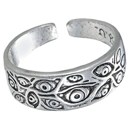 AKOOSY Augenring für Frauen Gravierter Punk im Hip Hop Verstellbar Langlebig Einzigartiges Design für Auffälligen Look Kreative von AKOOSY