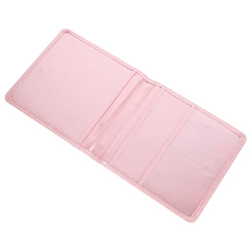 AKOOSY Auto Versicherungskartenhalter PU Leder Organizer Dokumentenmappe in Roségold Kfz Papiertasche mit Großem Fassungsvermögen Sicherer Schutz für Zulassung Führerschein und Karten von AKOOSY