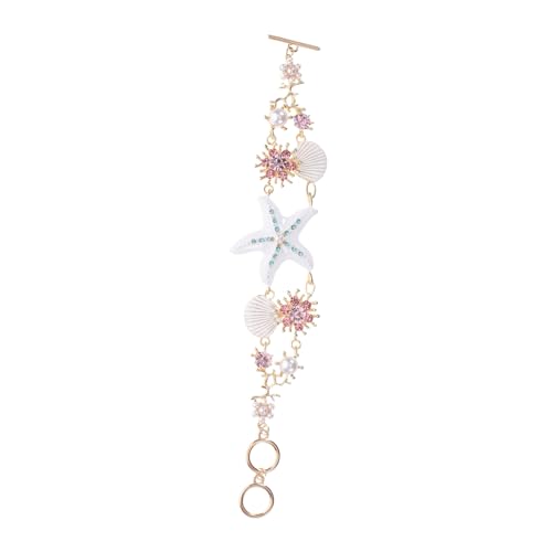 AKOOSY Boho Muschel Armband mit und Perlen Handgefertigtes Leichtes Schmuckstück im Küstenstil für Damen Stilvolles Strandaccessoire im Resort Look Hautfreundliches Verstellbares Beaded von AKOOSY