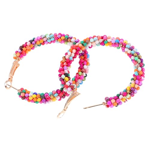 AKOOSY Boho-ohrhänger Für Damen Bunte Perlenohrringe Im Vintage-stil Leicht Und Angenehm Zu Tragen Vielseitig Für Partys Hochzeiten Und Alltag Geeignet AKOOSY Boho-ohrhänger Für Damen Bunte Perlenohrringe Im Vintage-stil Leicht Und Angenehm Zu Tragen Vielseitig Für Partys Hochzeiten Und Alltag Geeignet von AKOOSY