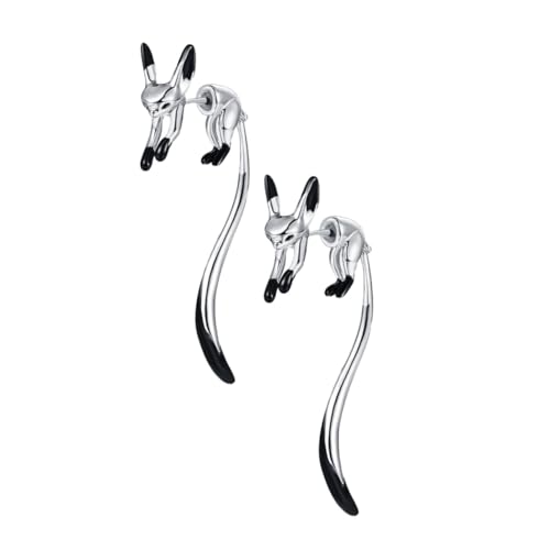 AKOOSY Fuchs Ohrringe Für Damen Frauen Ohrstecker Ohrschmuck Aus Stilvoller Schmuck Kleiner Anhänger Leicht Tragbar Modern Elegant von AKOOSY