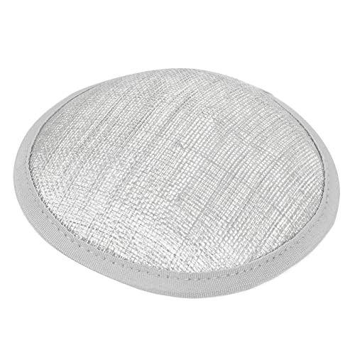 AKOOSY DIY Hut Basis Grauem Leinenstoff Tragbare Praktische Kopfbedeckung für Kreative Frauen Abnutzung Leicht für Hutgestaltung und von AKOOSY