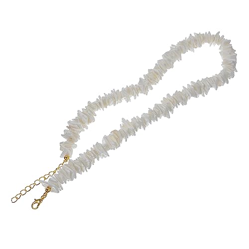 AKOOSY DIY Schmuckkette mit Unregelmäßigen Gravur Anhängern Verschönern Sie Kleidung Taschen und mit Dieser Vielseitigen Bastel Chain Muscheln von AKOOSY