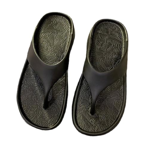 AKOOSY Damen Dicke Sohle Strand Slippers Sommer Flops Rutschfest Modisch Angenehm Geeignet für Strand und Alltag von AKOOSY