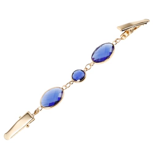 AKOOSY Damen Kleid Clips mit Strass Vielseitige Kleidungsclips für Pullover Schals und Kleider und Langlebig Fixieren von Outfits Verschiedenen Stilen Blau von AKOOSY