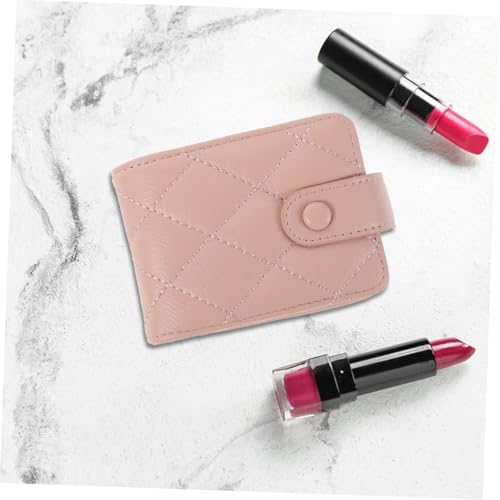 AKOOSY Damen Lippenstifttasche Schminktasche Kosmetiktasche Gesteppt Mini Etui Kosmetiktasche Schminktasche Reisetasche Klein Winzig Reisetasche Frauen Beauty von AKOOSY