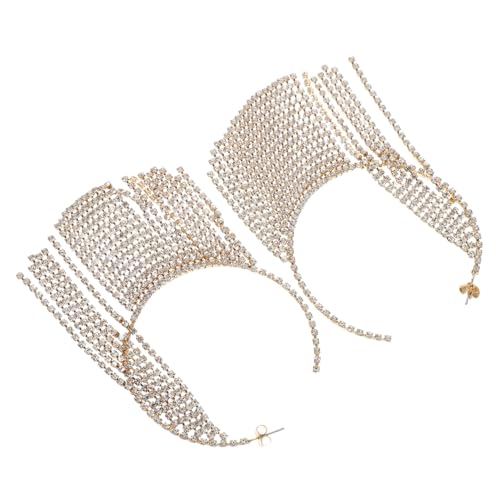 AKOOSY Damen Ohrringe mit Funkelnden Quasten Runde Dangle Creolen Eleganter Schmuck für Hochzeit Party und Festliche Anlässe AKOOSY Damen Ohrringe mit Funkelnden Quasten Runde Dangle Creolen Eleganter Schmuck für Hochzeit Party und Festliche Anlässe von AKOOSY