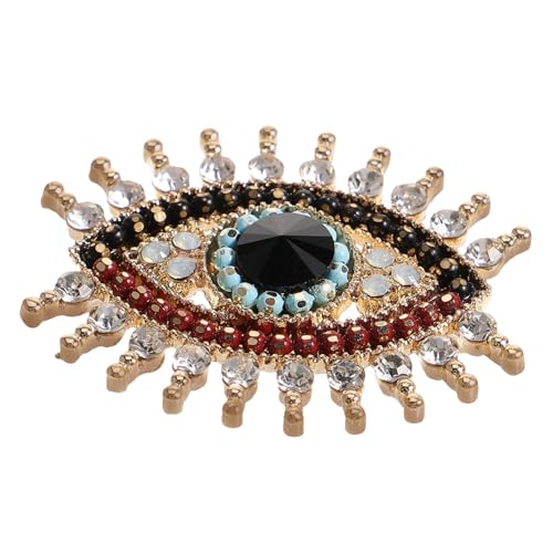 AKOOSY Devil Eye Brosche Anstecknadel mit Elegantes Accessoire für Schal und Mantel Modisches für Damenbekleidung Langlebige für Besondere Anlässe von AKOOSY