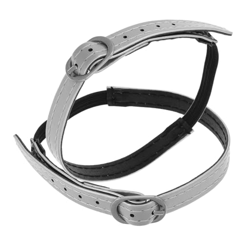 AKOOSY Einstellbare Abnehmbare High Heel Schuhriemen aus Elastischem PU mit Schnalle Rutschfeste Fersenträger Flexibel und für Damen Installation Erforderlich von AKOOSY