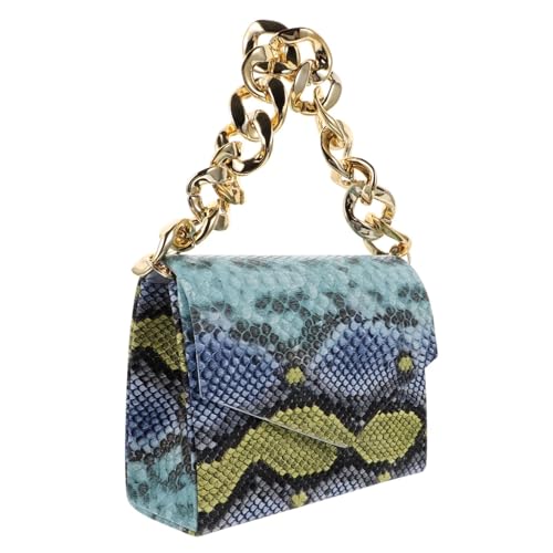 AKOOSY Einzigartige Damen Umhängetasche mit Schlangenhautmuster Outdoor Freizeit Schultertasche Tragbare Handtasche mit Komfort Modisch und Strapazierfähig Mittelgroß Passend zu Jedem von AKOOSY