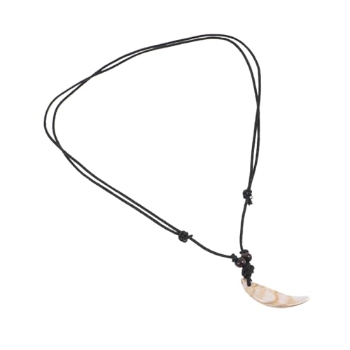 AKOOSY Einzigartige Zahn Anhänger Halskette für Herren und Damen Robuste Halskette mit Retro Wolfzahn Design Modisches Accessoire aus Langlebigem und Individueller Stil Schmuck AKOOSY Einzigartige Zahn Anhänger Halskette für Herren und Damen Robuste Halskette mit Retro Wolfzahn Design Modisches Accessoire aus Langlebigem und Individueller Stil Schmuck von AKOOSY