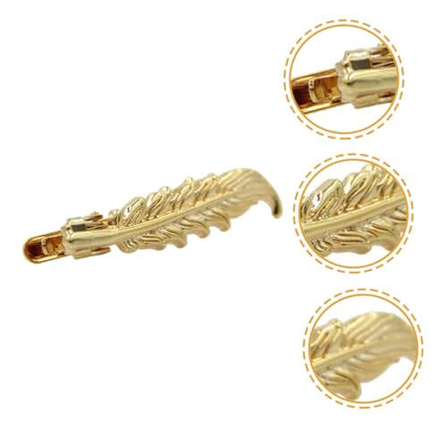 AKOOSY Elegante Goldene Krawattenklammer Herren Federleichtes Design Modisches Anzug Zubehör für Hochzeit Business Party Passend für Standard Krawatten Geschenk für Männer von AKOOSY