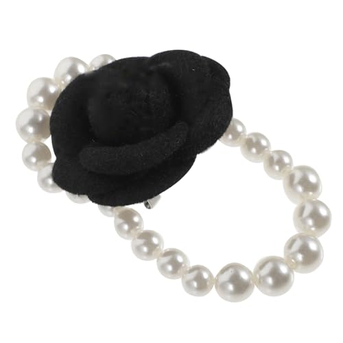 AKOOSY Elegante Kamelien brosche Damen Anstecknadel mit Perlenblüte Stoff Langlebig für Kleidung Hut Kleid Anzug Hochwertige Floral Verzierte Modebrosche Geschenkideen von AKOOSY