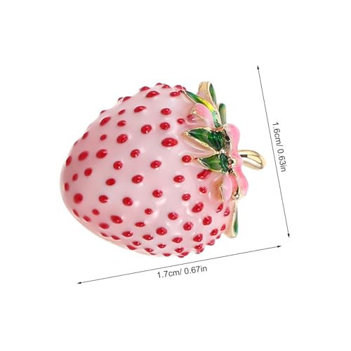 AKOOSY Erdbeerbrosche Charm Brosche Süße Anstecknadeln Obst Revers Für Taschen Anstecknadeln Kleine Broschen Für Frauen Obst Anstecknadel Kleiderbrosche AKOOSY Erdbeerbrosche Charm Brosche Süße Anstecknadeln Obst Revers Für Taschen Anstecknadeln Kleine Broschen Für Frauen Obst Anstecknadel Kleiderbrosche von AKOOSY