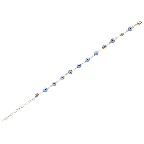 AKOOSY Böses Auge Armband Verstellbar Damenarmband Evil Eye Fußkettchen Schmuck Geschenk Mode-accessoire von AKOOSY