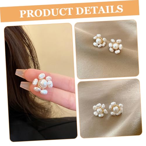 AKOOSY Fake Perlen Ohrstecker für Damen Party Ohrringe Stilvolle Schmuckstücke für Alltag und Besondere Anlässe Langlebig nicht Verblassend für Frauen von AKOOSY