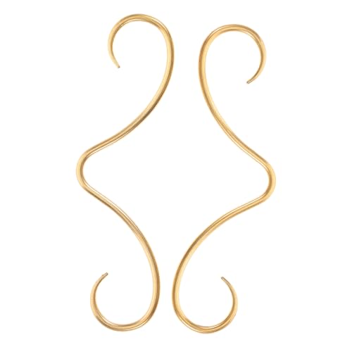 AKOOSY Fake Septum Ring aus Mustache Design Komfortabler Nasenring für Damen und Herren Sicherer Sitz Modisches Septum Piercing Schmuck von AKOOSY