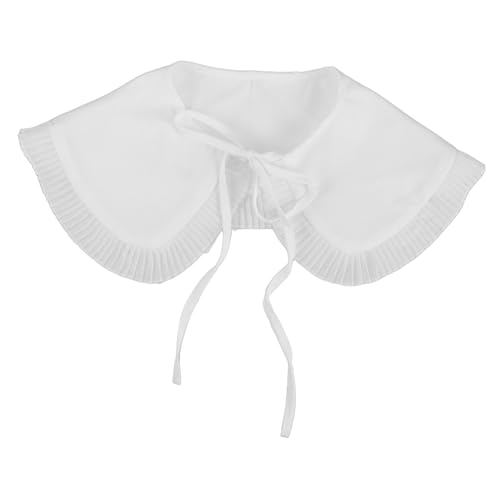 AKOOSY Falscher Hemdkragen Damen Aus Polyester Dekorativer Kragen Zum Aufpeppen Von Kleidung Einfache Kombination Mit Oberteilen Weicher Und Bequemer Stoff Für Lässige Und Formelle Outfit von AKOOSY