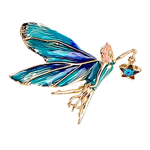 AKOOSY Feenbrosche Für Kleidung Schals Und Hüte Hochwertige Anstecknadel Mit Märchenhaftem Design Und Schöner Farbe Als Dekorative Brosche Für Damenanzug Und Mantel von AKOOSY