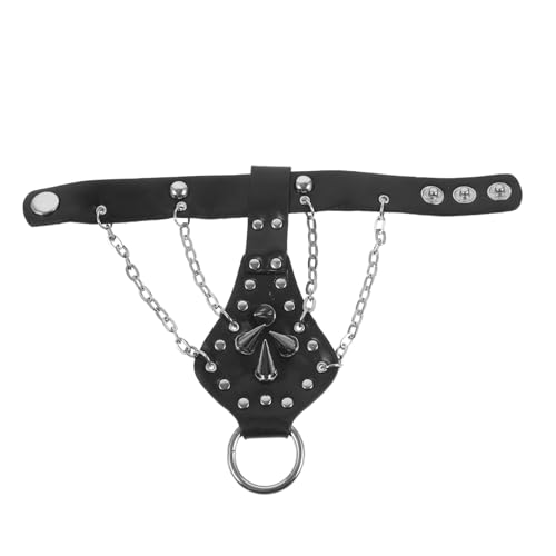 AKOOSY Fingerarmband für Männer Frauen Verstellbares Punk Armband mit Metallakzenten für Partys Auftritte Modisches Statement Langlebig von AKOOSY