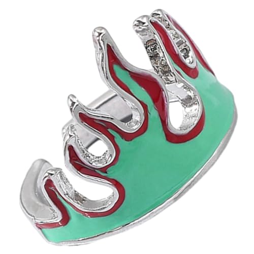 AKOOSY Verstellbarer Finger Ring Für Damen Und Herren Kreativer Hip-hop Schmuck Offener Ring Für Individuellen Stil Und Mode Statement von AKOOSY