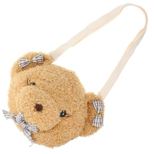 AKOOSY Flauschige Umhängetasche Damen Bear Pouch Handytasche Crossbody Bag Kuschelig Single Shoulder Tasche für Alltag Outdoor Nutzung AKOOSY Flauschige Umhängetasche Damen Bear Pouch Handytasche Crossbody Bag Kuschelig Single Shoulder Tasche für Alltag Outdoor Nutzung von AKOOSY
